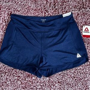 Reebok Women’s shorts- navy blue. NWT!